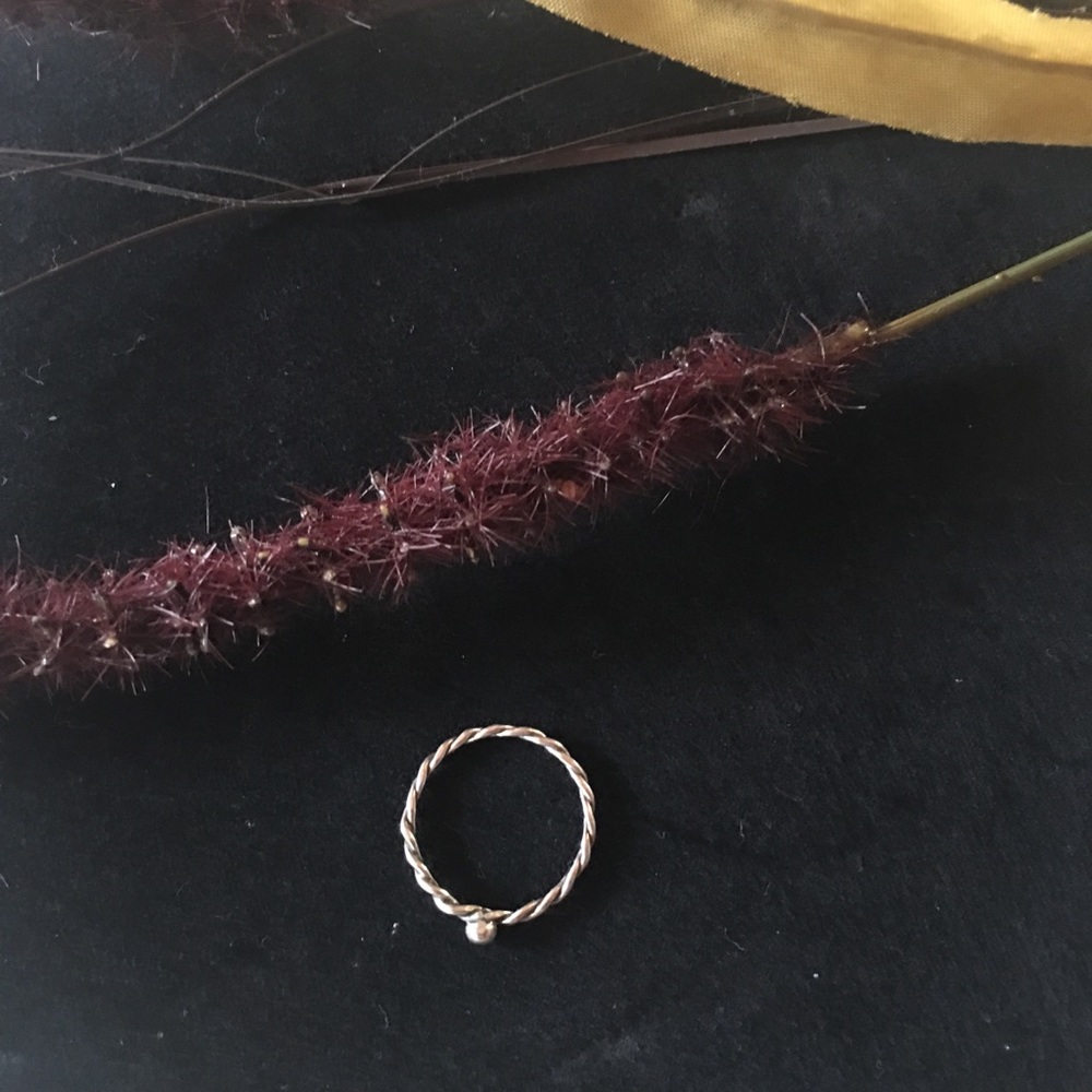 Sterling silver ring